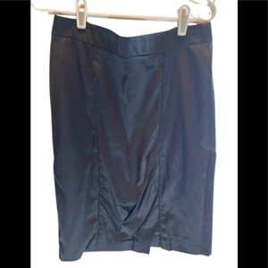 Satin tulip pencil skirt. Le Chateau vintage. Size 7/8.